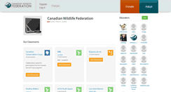 Desktop Screenshot of education.cwf-fcf.org